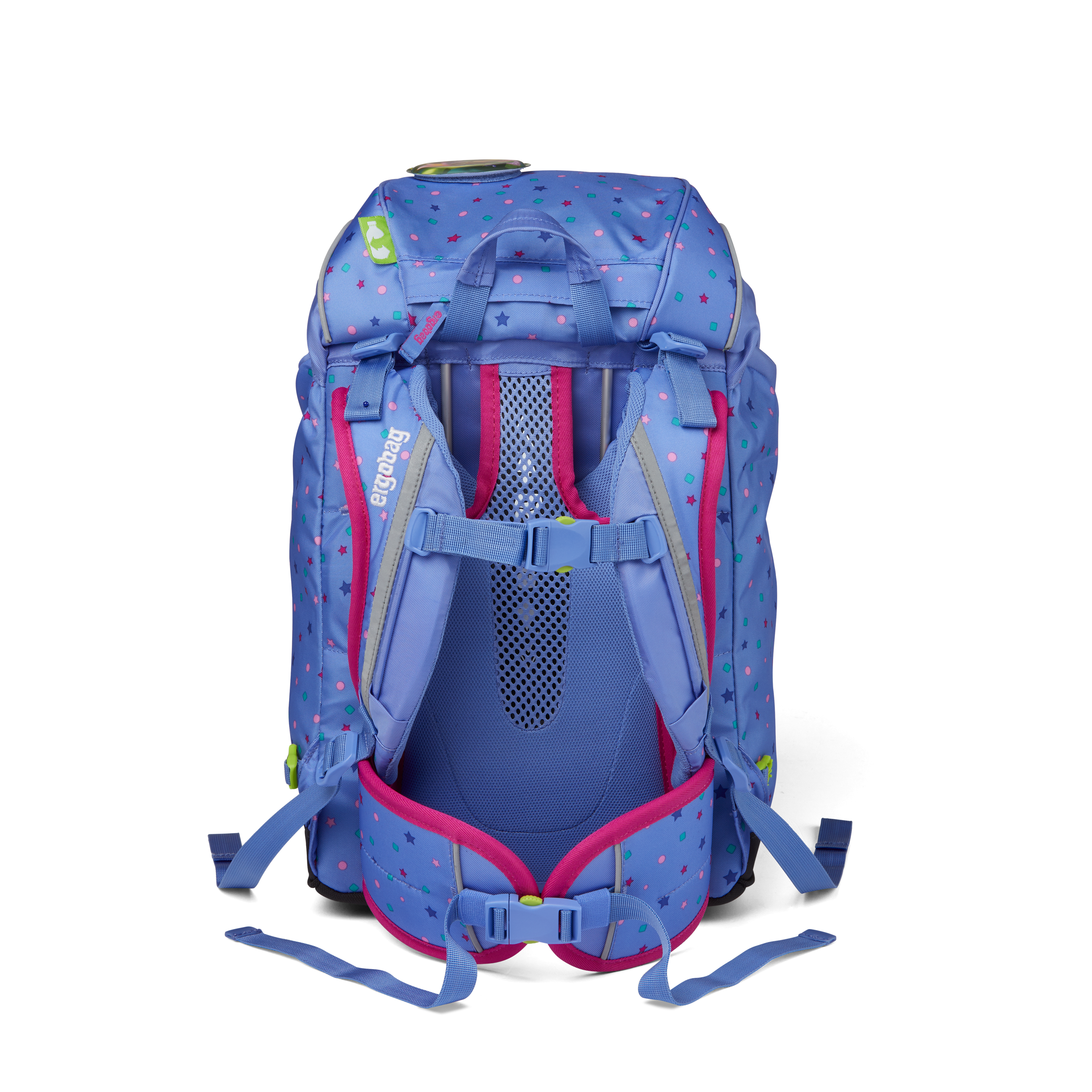 One Size Ergobag AdoraBearl Drawstring Backpack Youth Unisex Blue Blue 